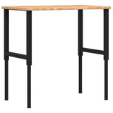 Vidaxx arbejdsbord rektangel 100x60x (71,5-98) cm eg lysebrun