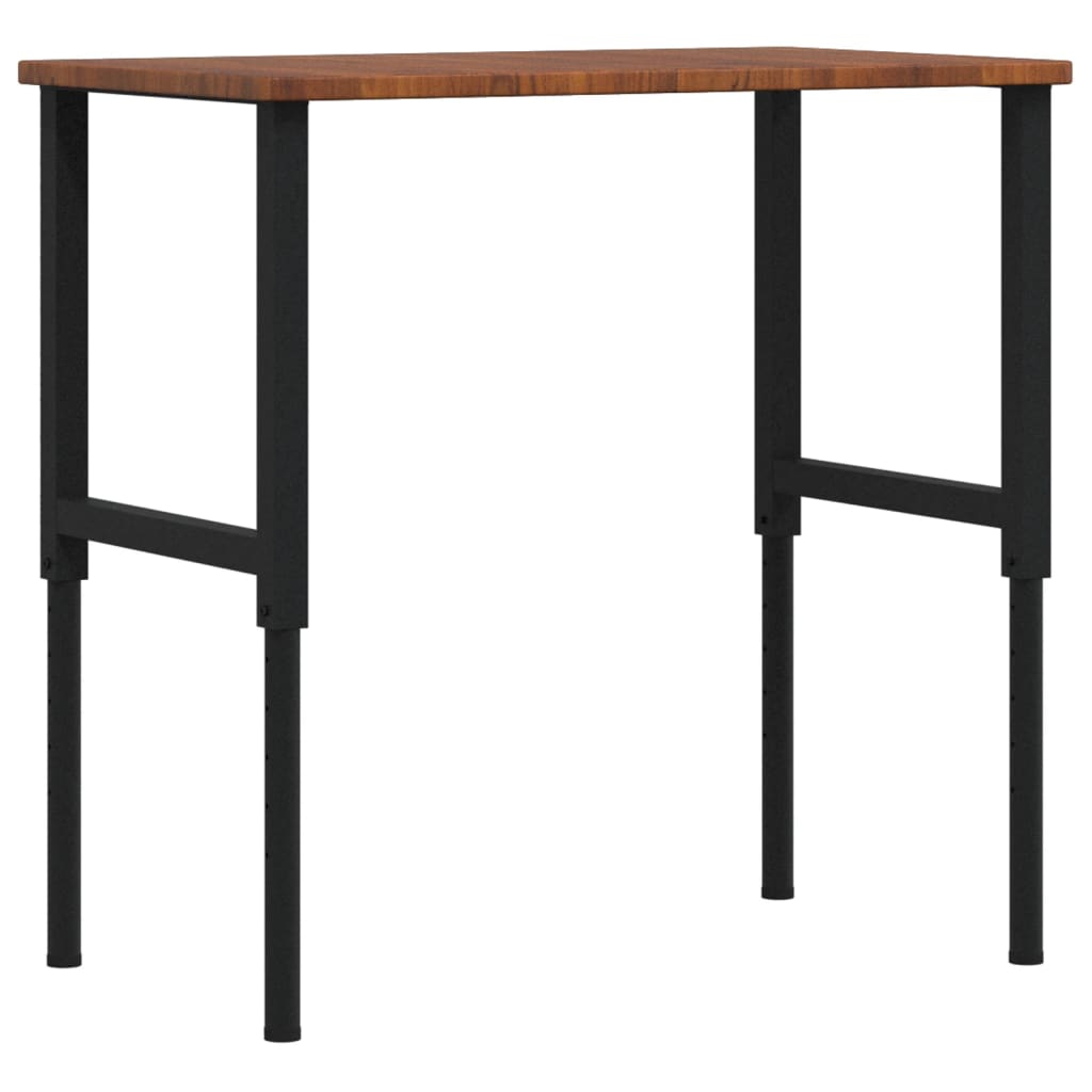 Vidaxx arbejdsbord rektangel 100x60x (71,5-98) cm eg mørkebrun