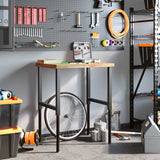 Vidaxx arbejdsbord rektangulært 80x60x (73-99,5) cm massivt akacietræ