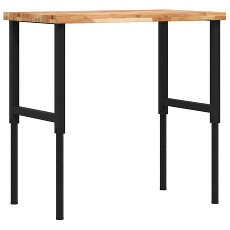 Vidaxx arbejdsbord rektangulært 100x60x (73-99,5) cm massivt akacietræ