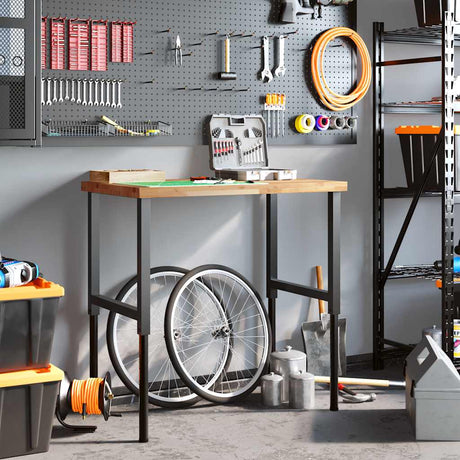 Vidaxx arbejdsbord rektangulært 100x60x (73-99,5) cm massivt akacietræ