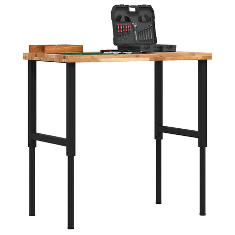Vidaxx arbejdsbord rektangulært 100x60x (73-99,5) cm massivt akacietræ