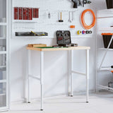 Vidaxx arbejdsbord rektangulært 100x60x (73-99,5) cm massiv eg