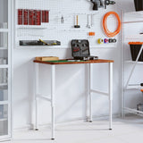 Vidaxx arbejdsbord rektangel 100x60x (71,5-98) cm eg mørkebrun