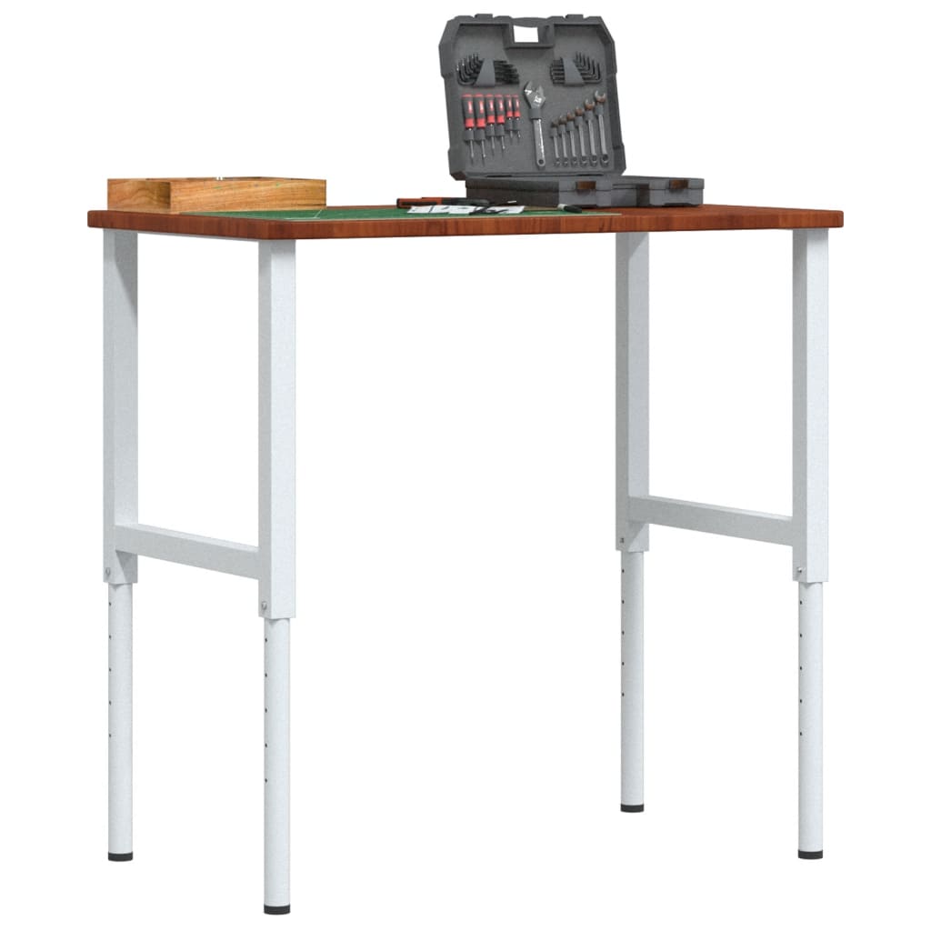Vidaxx arbejdsbord rektangel 100x60x (71,5-98) cm eg mørkebrun