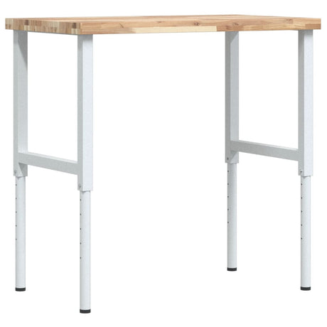 Vidaxx arbejdsbord rektangulært 100x60x (73-99,5) cm massivt akacietræ