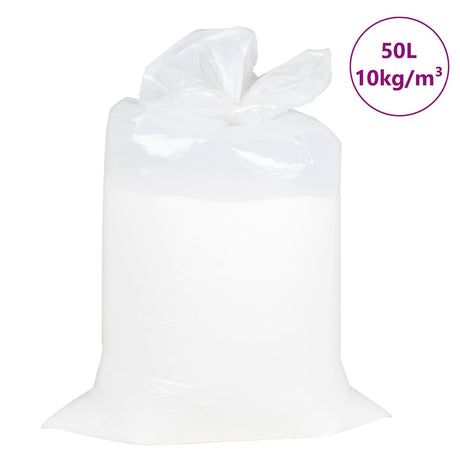 Vidaxx sækkeposefyld eps 50 l hvid 10 kg m³