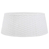 Vidaxx juletræsnederdel ø56x23 cm plast hvid