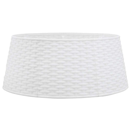Vidaxx juletræsnederdel ø56x23 cm plast hvid