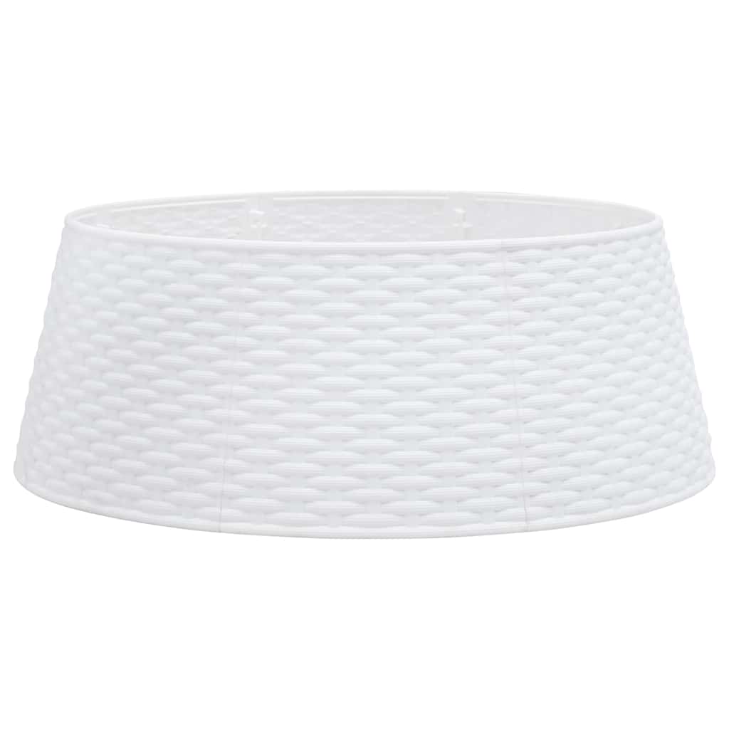 Vidaxx juletræsnederdel ø65x23 cm plast hvid