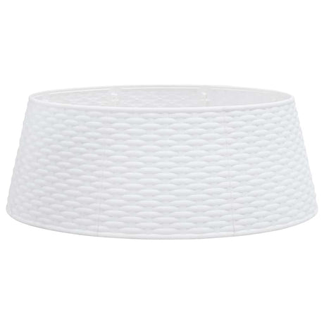Vidaxx juletræsnederdel ø65x23 cm plast hvid