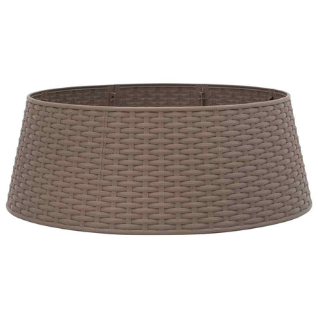 Vidaxx juletræsnederdel ø65x23 cm plast brun