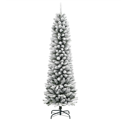 Vidaxx kunstigt juletræ med snesmal 150 cm PVC og PE