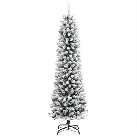 Vidaxx kunstigt juletræ med snesmal 180 cm PVC og PE