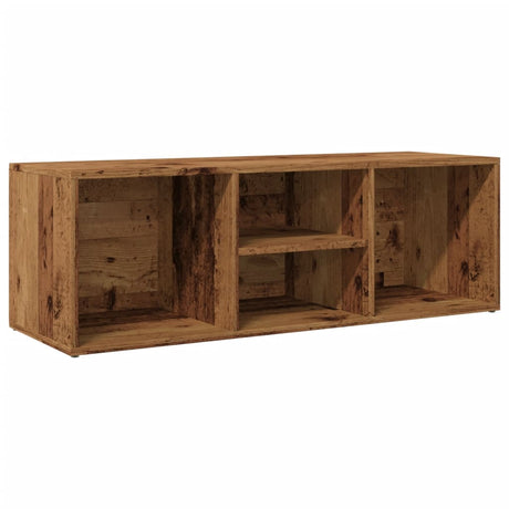 Vidaxx skoopbevaringsbænk 105x35x35 cm færdigt træ, gammelt træfarvet