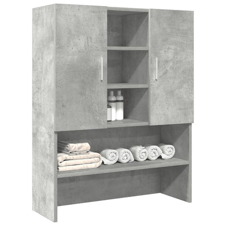 Vidaxx vaskemaskine skab 70,5x25,5x90 cm betongrå