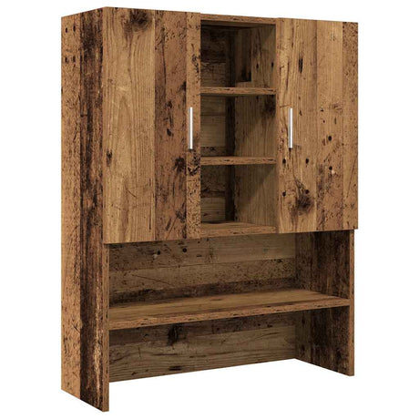 Vidaxx vaskemaskine skab 70,5x25,5x90 cm gammelt træfarvet