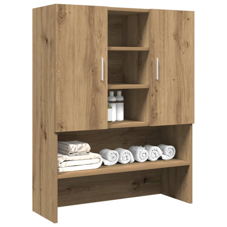 Vidaxx vaskemaskine skab 70,5x25,5x90 cm håndværksfarvet eg