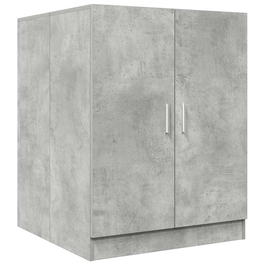Vidaxx vaskemaskine skab 70,5x71,5x91,5 cm betongrå