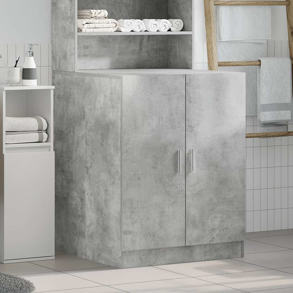 Vidaxx vaskemaskine skab 70,5x71,5x91,5 cm betongrå
