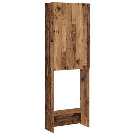 Vidaxx vaskemaskine skab 64x25,5x190 cm gammelt træfarvet