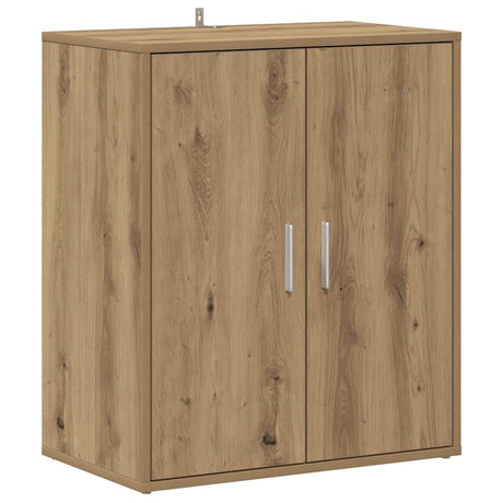 Vidaxx skoskab 60x35x70 cm udformet træ, håndværksfarvet eg
