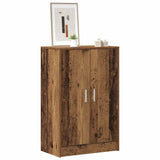 Vidaxx skoskab 60x35x92 cm færdigt træ, gammelt træfarvet