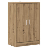 VidaXL skoskab 60x35x92 cm udformet træ, håndværksfarvet eg
