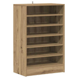 VidaXL skoskab 60x35x92 cm udformet træ, håndværksfarvet eg