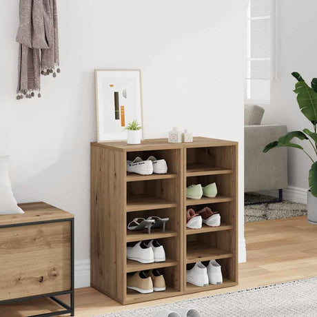 Vidaxx skoskabe 2 stk 32x35x70 cm udført i håndværkstræ i eg