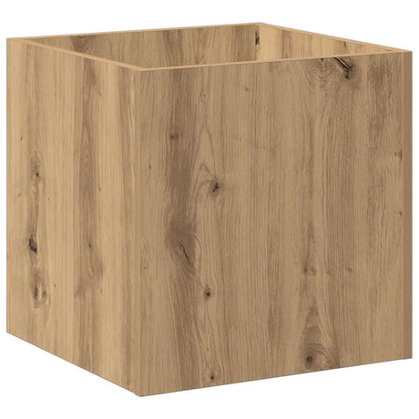 Vidaxx plantekasse 40x40x40 cm udformet træ, håndværksmæssig eg farve