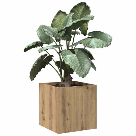 Vidaxx plantekasse 40x40x40 cm udformet træ, håndværksmæssig eg farve