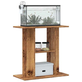 Vidaxx akvariestand gammelt træ 60x30x60 cm forarbejdet træ