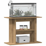 Vidaxx akvarie stativ håndværks eg 80x35x60 cm