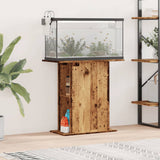 Vidaxx akvariestativ gammelt træ 36x75x72,5 cm forarbejdet træ