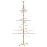Vidaxx juledekoration juletræ 210 cm massiv fyrretræ