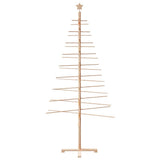 Vidaxx juledekoration juletræ 210 cm massiv fyrretræ