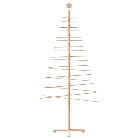 Vidaxx juledekoration juletræ 210 cm massiv fyrretræ