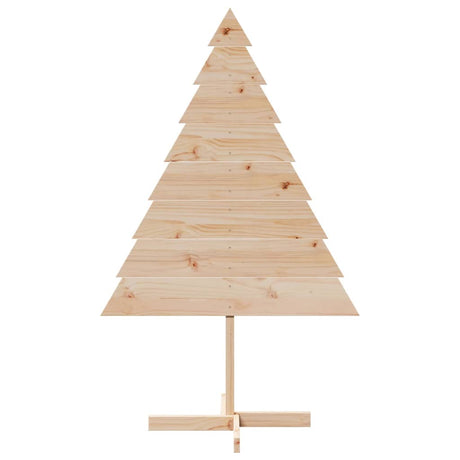 VidaXL juledekoration juletræ 150 cm massivt træ