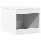Vidaxxl kattegrus skab 47x59x42 cm færdig træ hvid