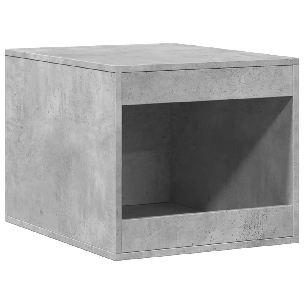 Vidaxxl kattesandsskab 47x59x42 cm konstrueret træ betongrå