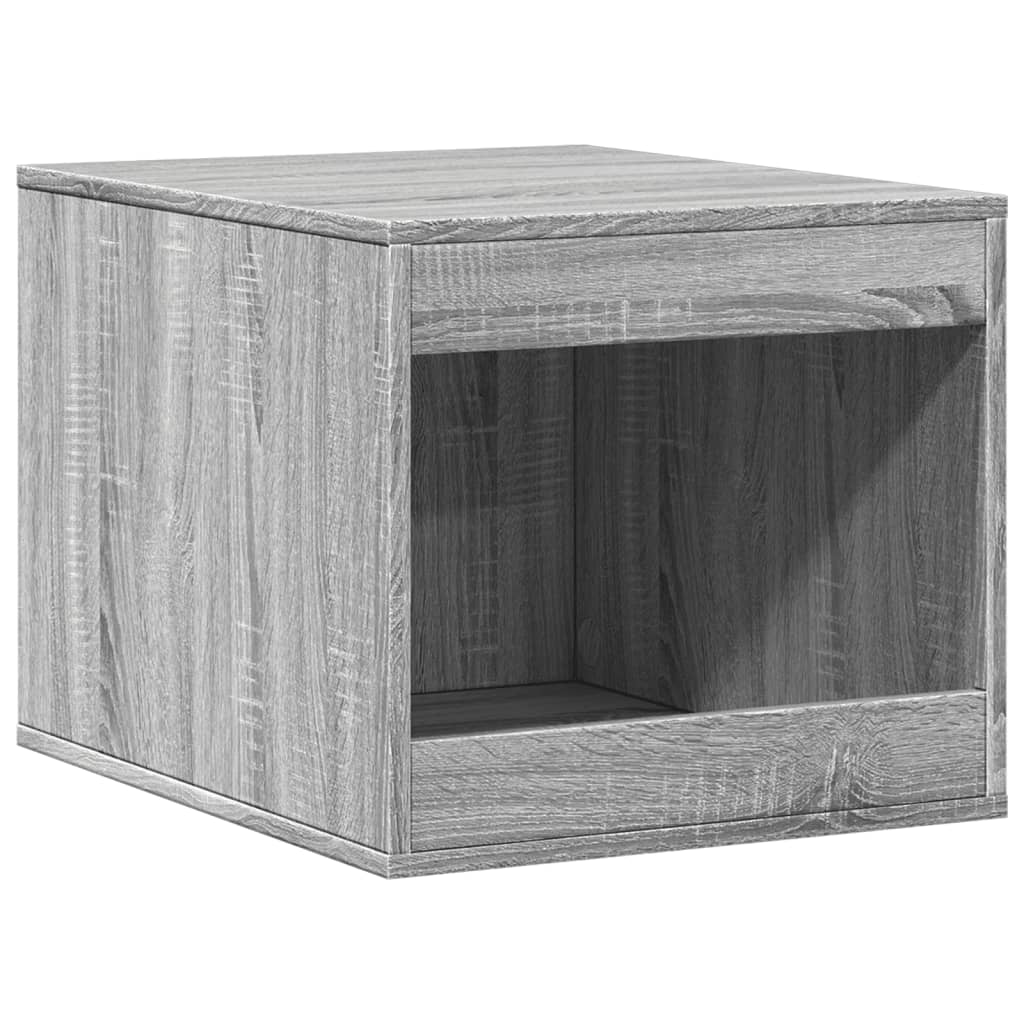 Vidaxxl kattegrus skab 47x59x42 cm konstrueret træ grå sonoma eg farve