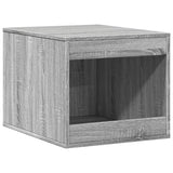 Vidaxxl kattegrus skab 47x59x42 cm konstrueret træ grå sonoma eg farve