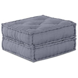 Vidaxl modulair bank 2 pcs grijs 140 x 70 x 36 cm stof