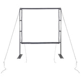 Vidaxl projectiescherm met statieven 89 inch 1:1