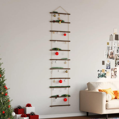 Vidaxx vægdekoration stigeformet 50x200 cm naturgren