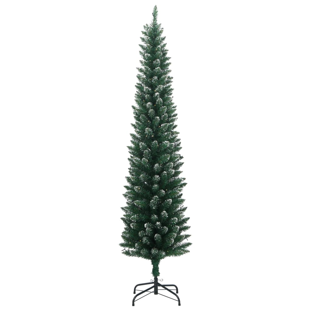Vidaxx kunstigt juletræ smalt med 150 lysdioder 120 cm