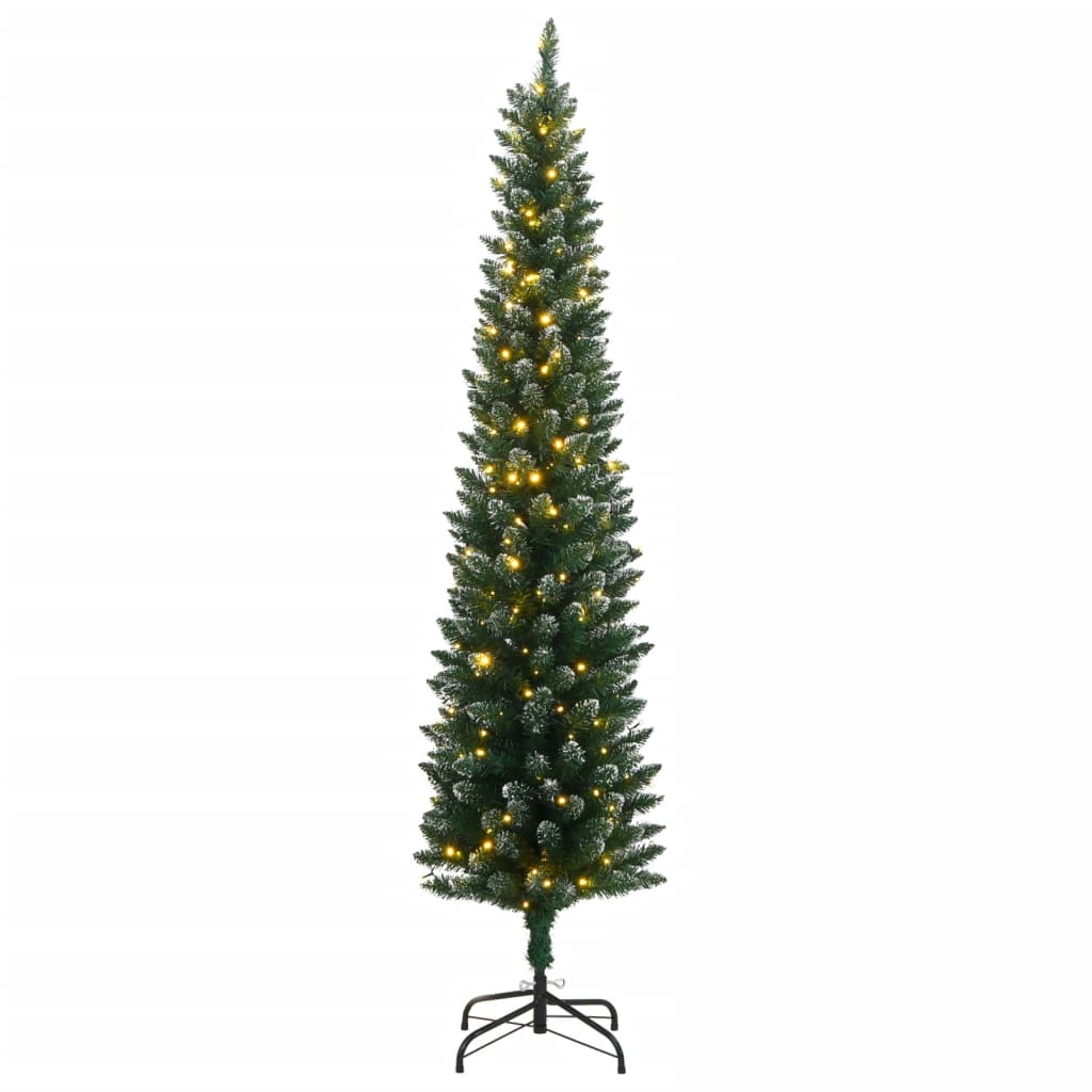 Vidaxx kunstigt juletræ smalt med 150 lysdioder 150 cm