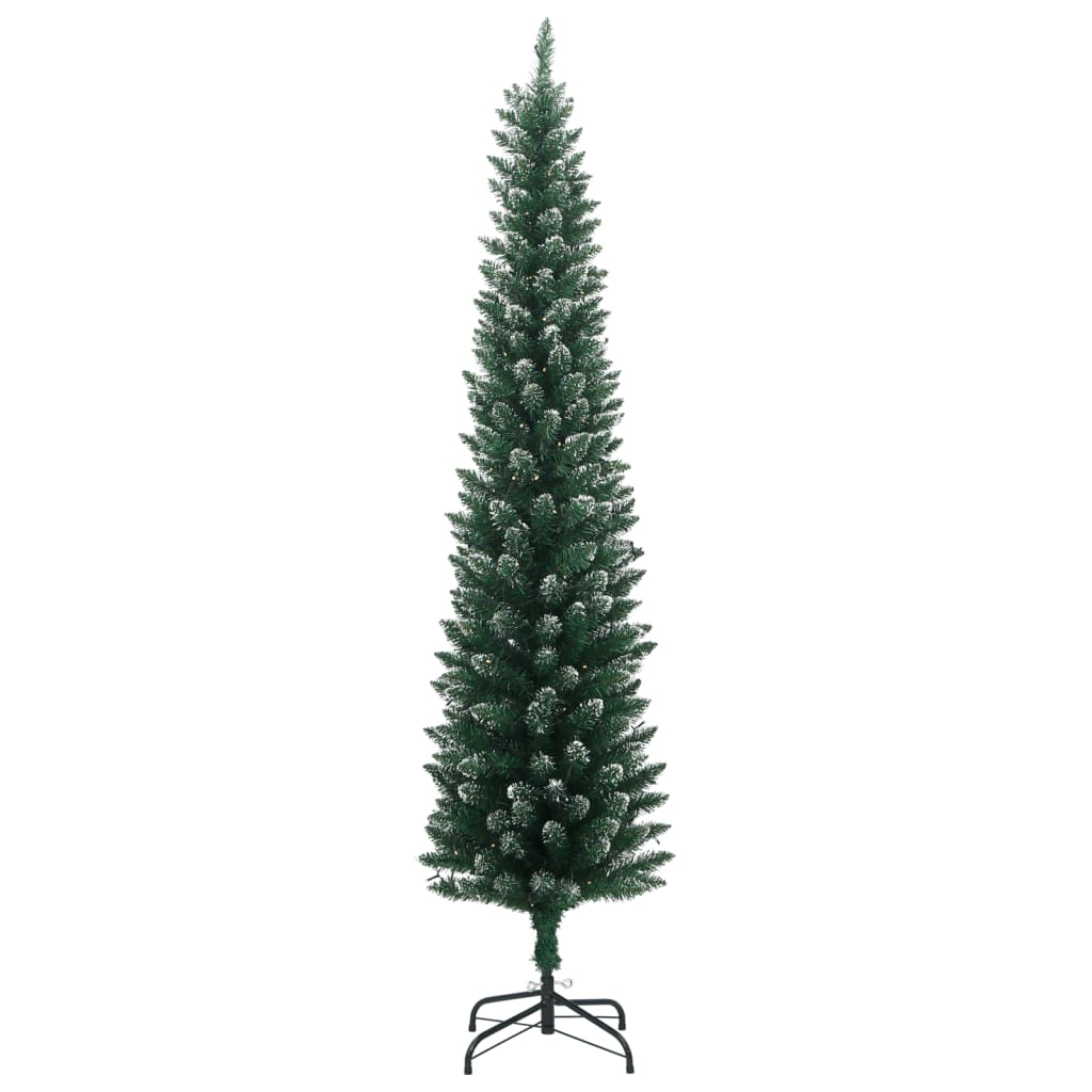 Vidaxx kunstigt juletræ smalt med 150 lysdioder 150 cm