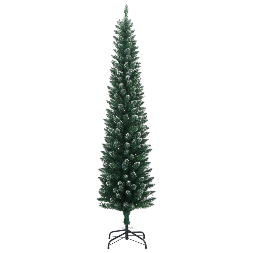 Vidaxx kunstigt juletræ smalt med 300 lysdioder 180 cm